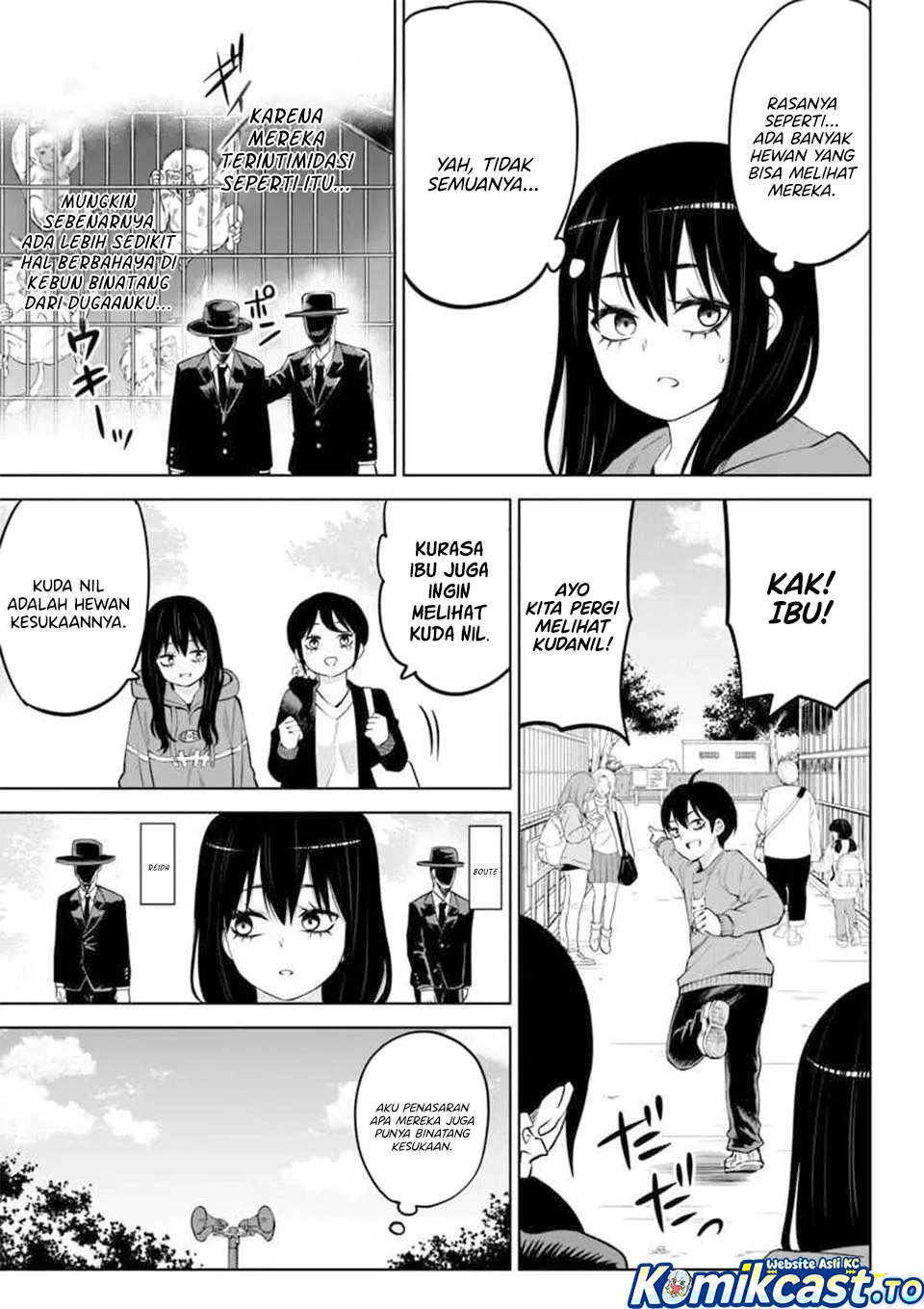 Mieruko-chan Chapter 70.1 Gambar 6