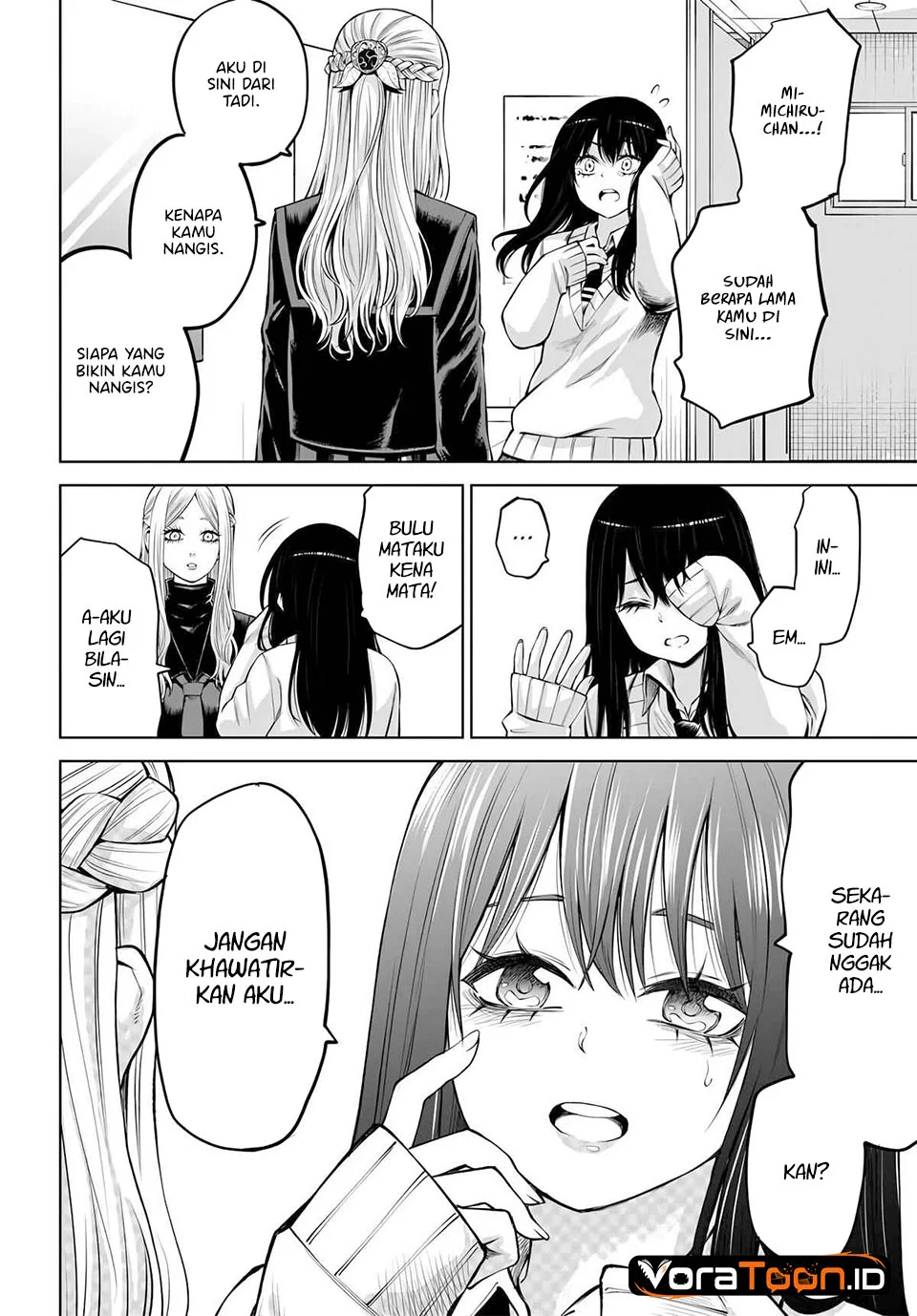 Mieruko-chan Chapter 73 Gambar 16