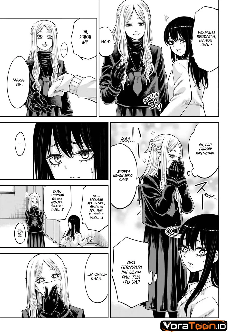 Mieruko-chan Chapter 73 Gambar 21