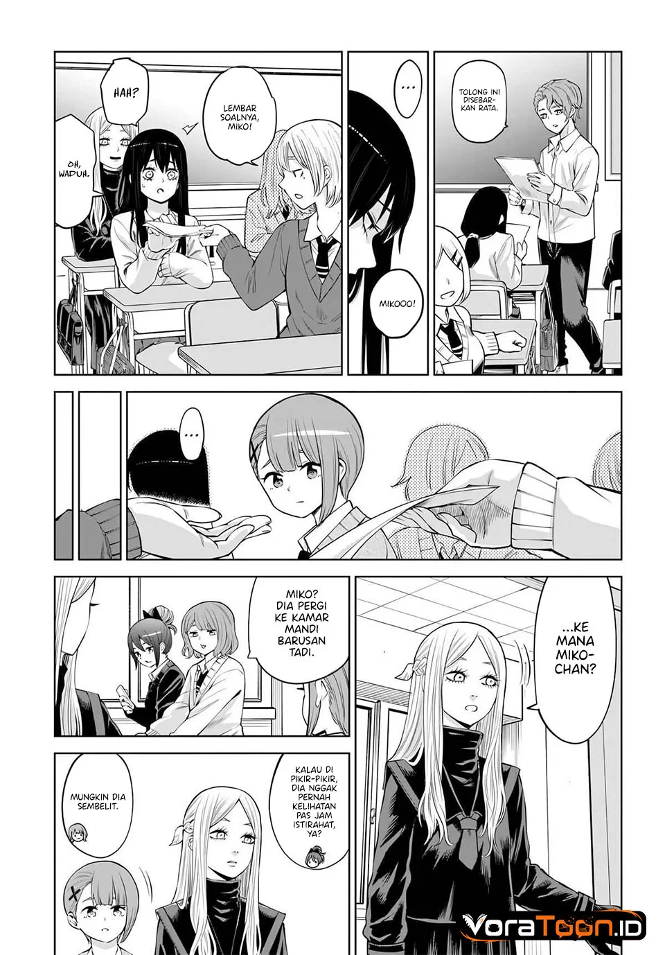 Mieruko-chan Chapter 73 Gambar 4