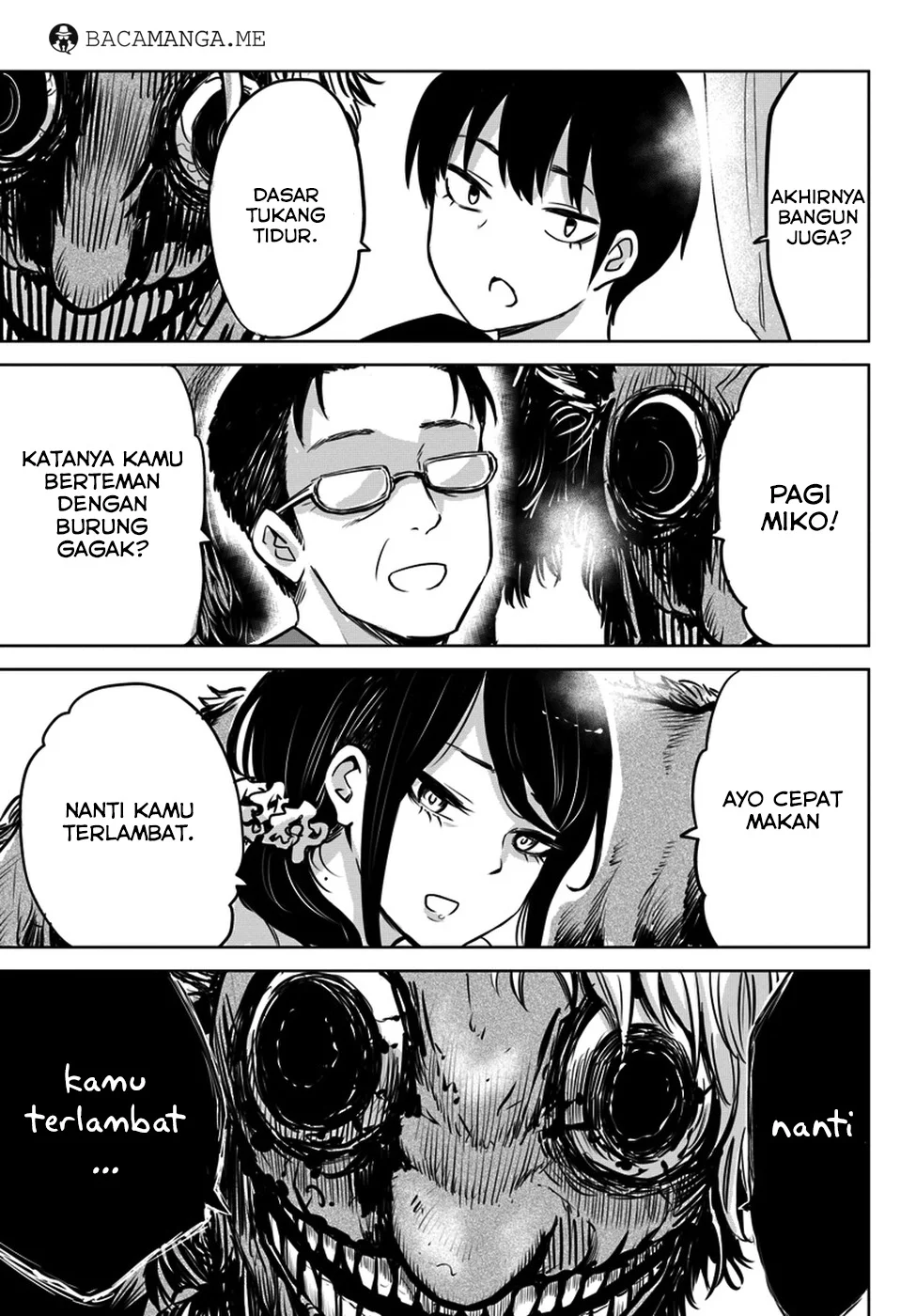 Mieruko-chan Chapter 9 Gambar 8