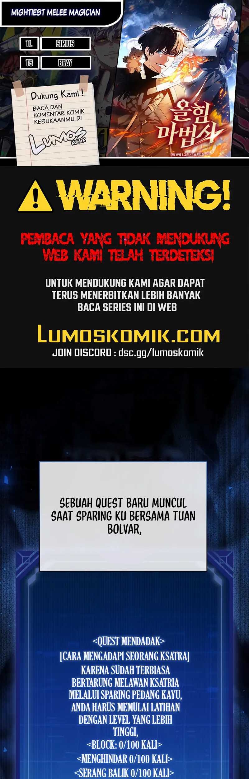Baca Komik Mightiest Melee Magician Chapter 48 Gambar 1
