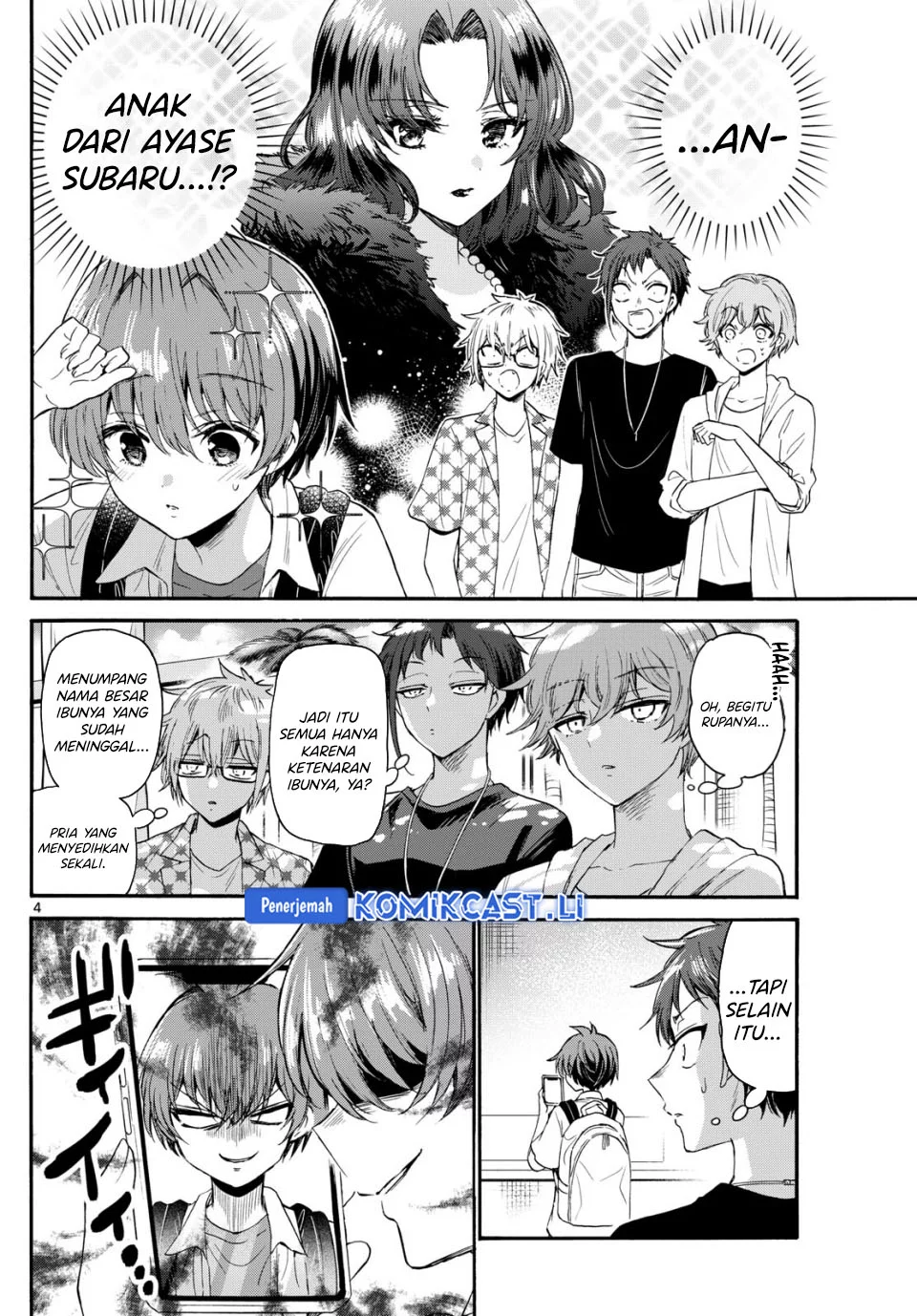 Komik Mikadono Sanshimai wa Angai, Choroi - Chapter Chapter 104 - Halaman 4