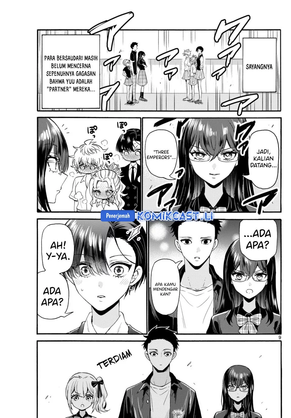 Mikadono Sanshimai wa Angai, Choroi Chapter 124 Gambar 9