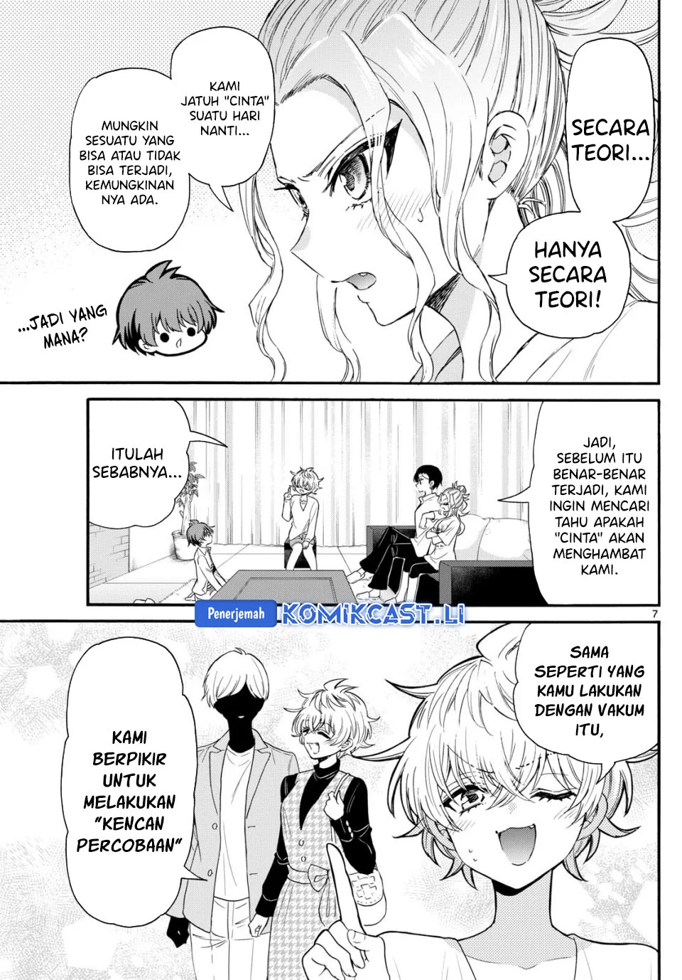 Mikadono Sanshimai wa Angai, Choroi Chapter 127 Gambar 7