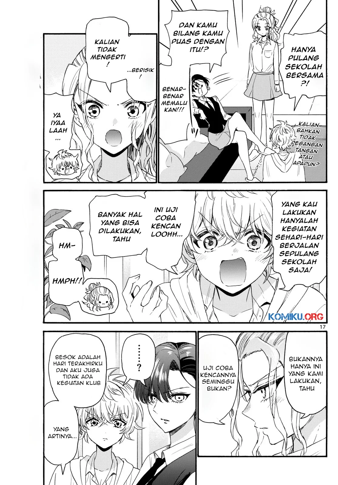 Mikadono Sanshimai wa Angai, Choroi Chapter 130 Gambar 18