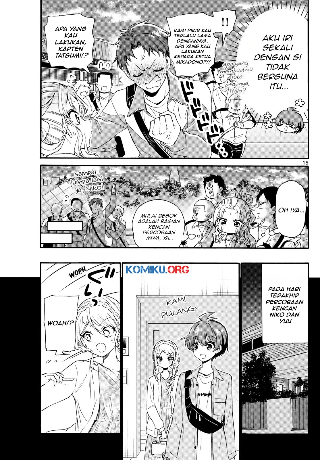 Komik Mikadono Sanshimai wa Angai, Choroi - Chapter Chapter 134 - Halaman 14