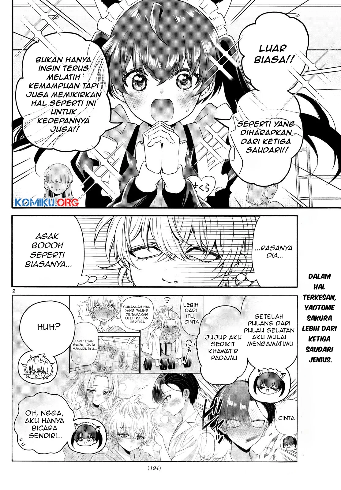 Mikadono Sanshimai wa Angai, Choroi Chapter 135 Gambar 3