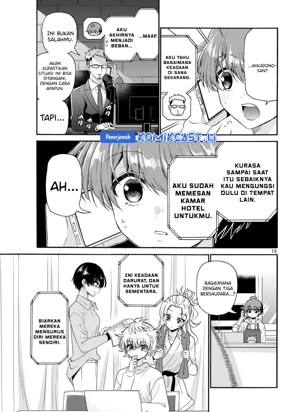 Mikadono Sanshimai wa Angai, Choroi Chapter 141 Gambar 11