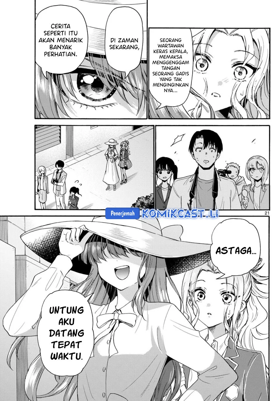 Mikadono Sanshimai wa Angai, Choroi Chapter 141 Gambar 19