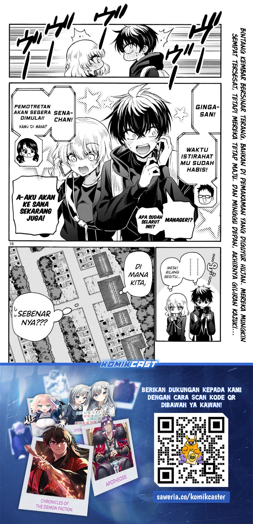 Mikadono Sanshimai wa Angai, Choroi Chapter 145 Gambar 16