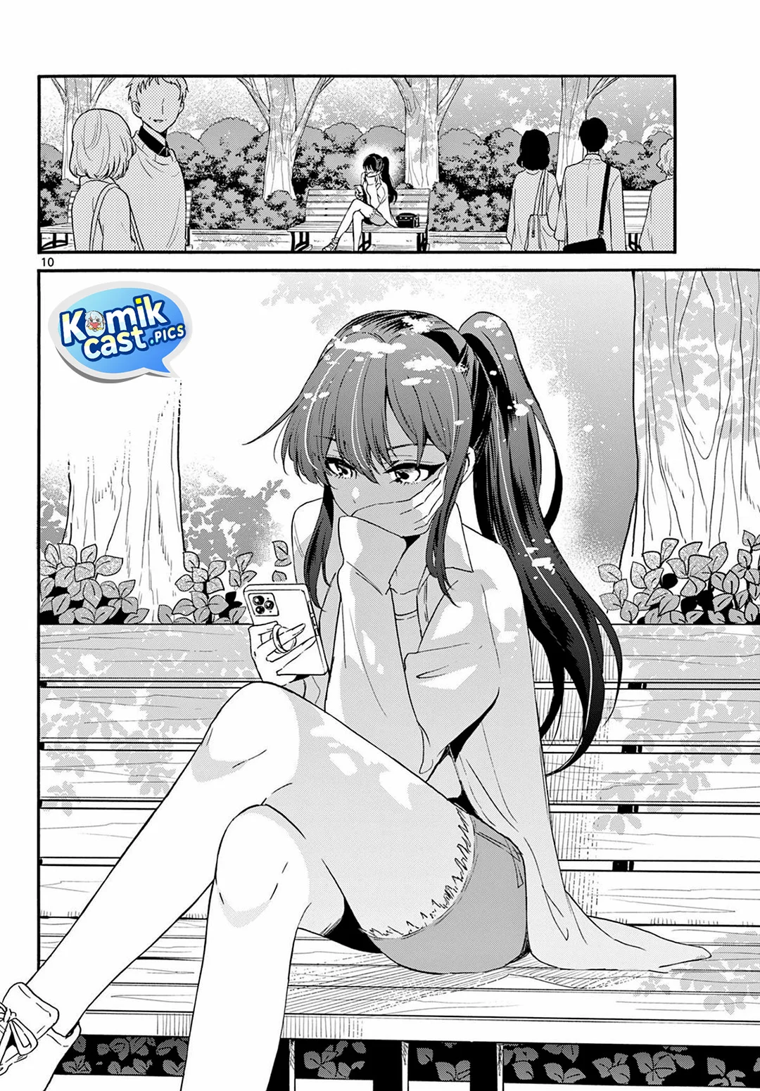 Mikadono Sanshimai wa Angai, Choroi Chapter 147 Gambar 10
