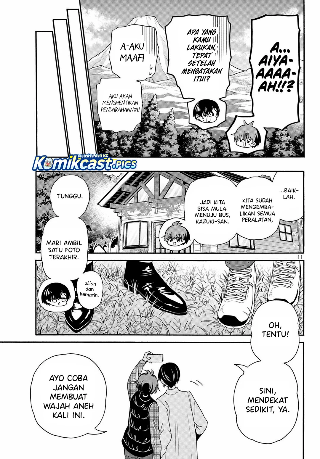 Mikadono Sanshimai wa Angai, Choroi Chapter 153 Gambar 11