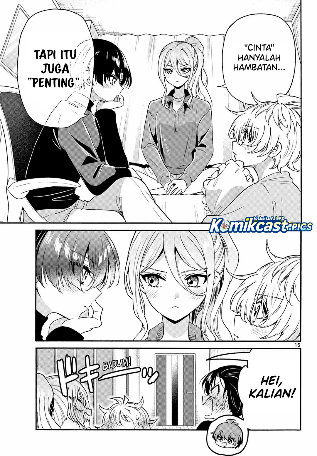 Mikadono Sanshimai wa Angai, Choroi Chapter 154 Gambar 15