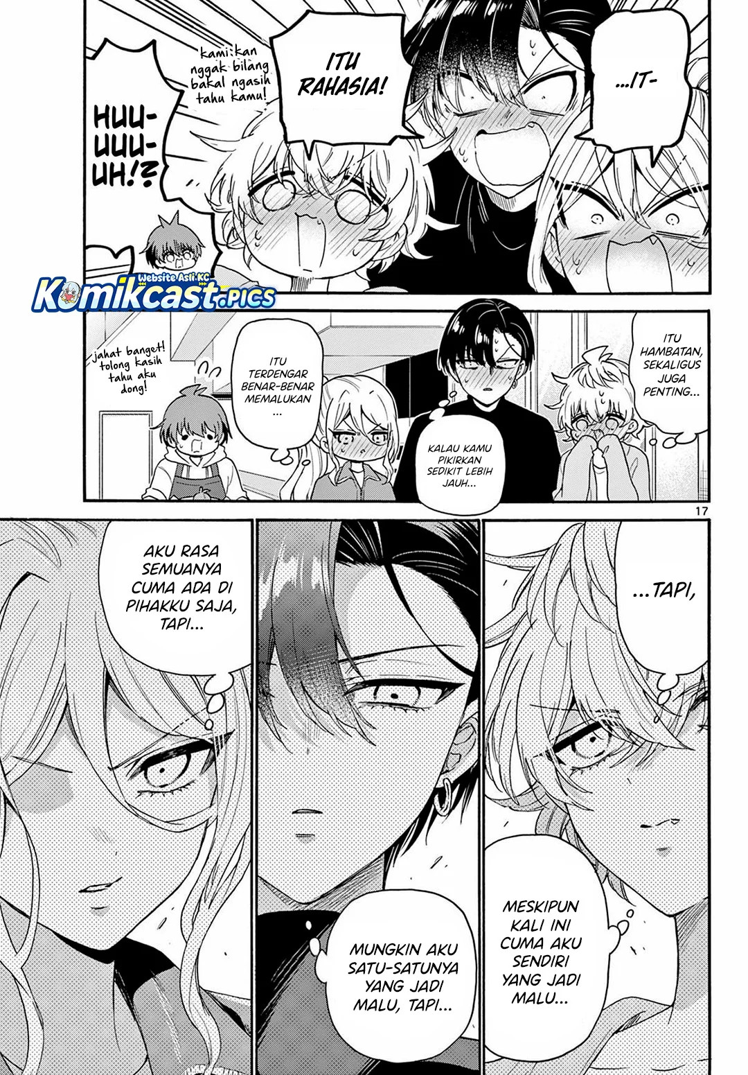 Mikadono Sanshimai wa Angai, Choroi Chapter 154 Gambar 17