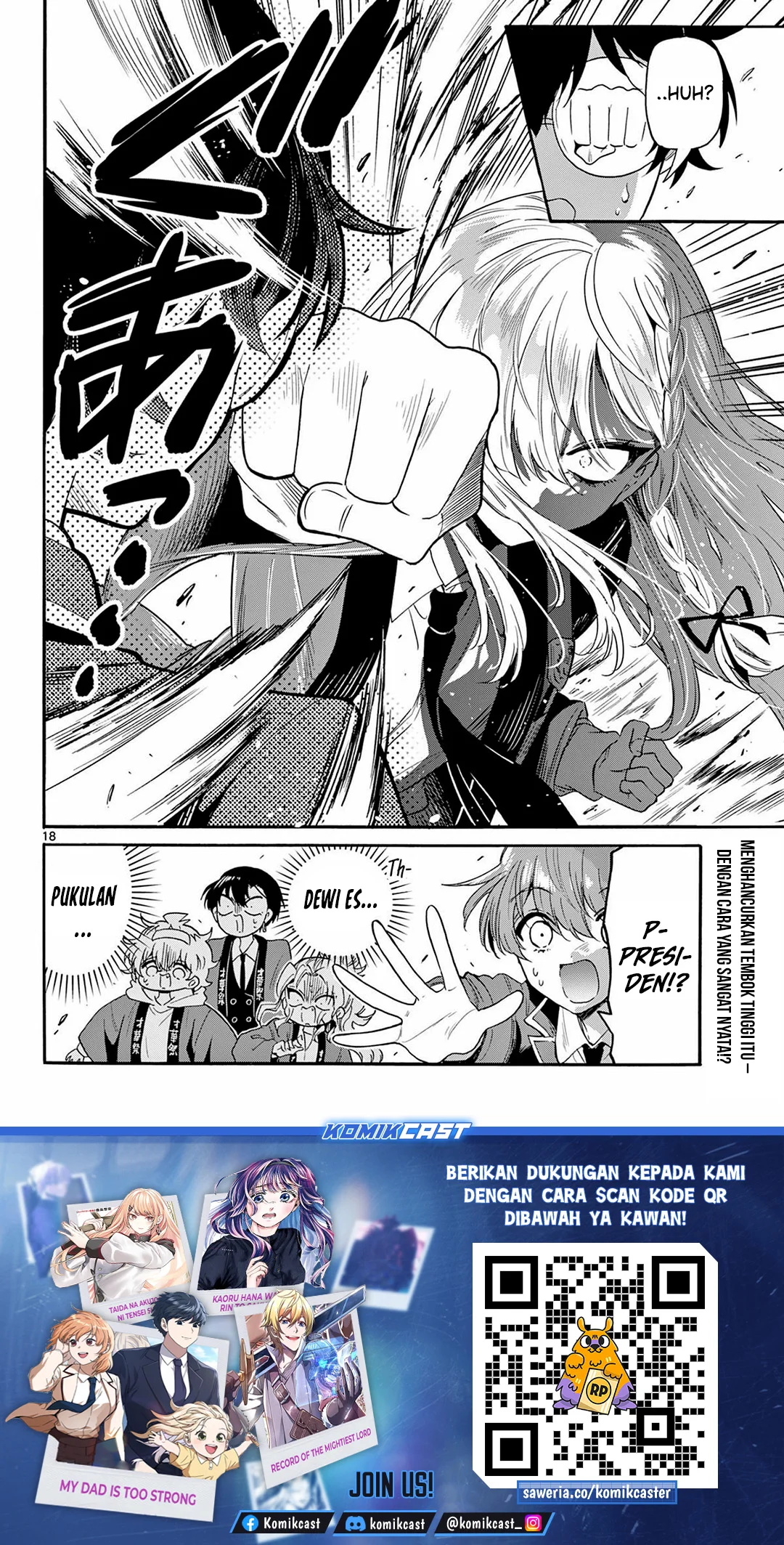 Mikadono Sanshimai wa Angai, Choroi Chapter 158 Gambar 18