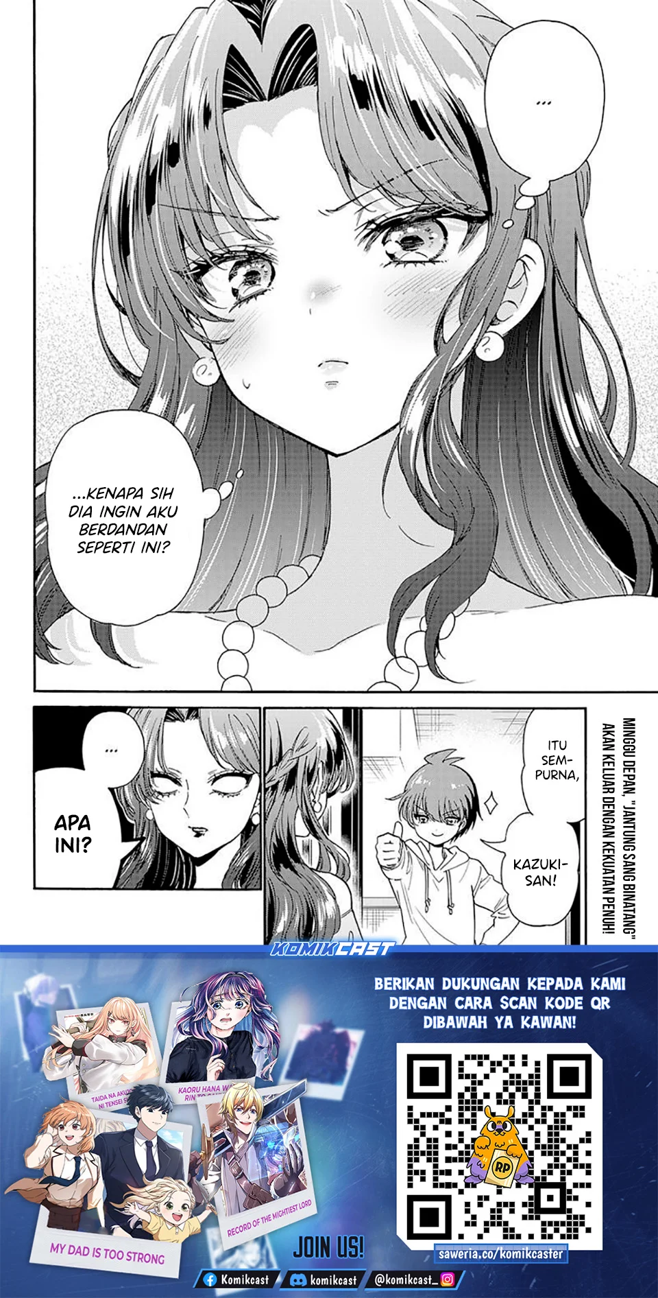 Mikadono Sanshimai wa Angai, Choroi Chapter 169 Gambar 18