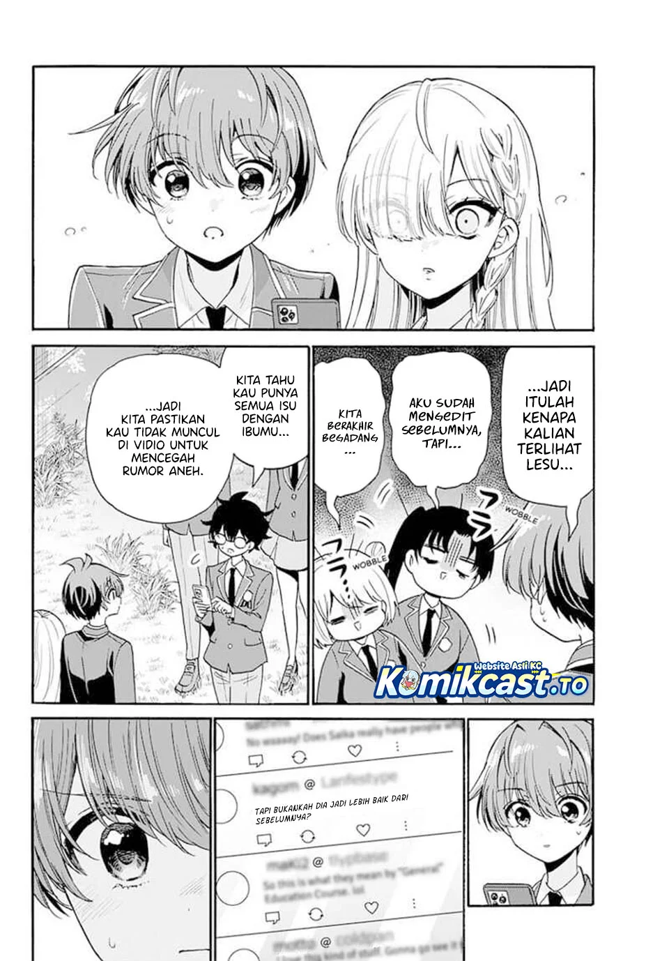 Mikadono Sanshimai wa Angai, Choroi Chapter 174 Gambar 9