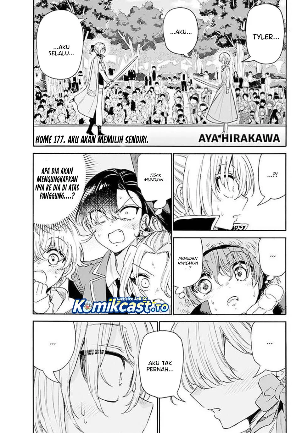 Manga Mikadono Sanshimai wa Angai, Choroi Chapter 177 gambar nomor 2