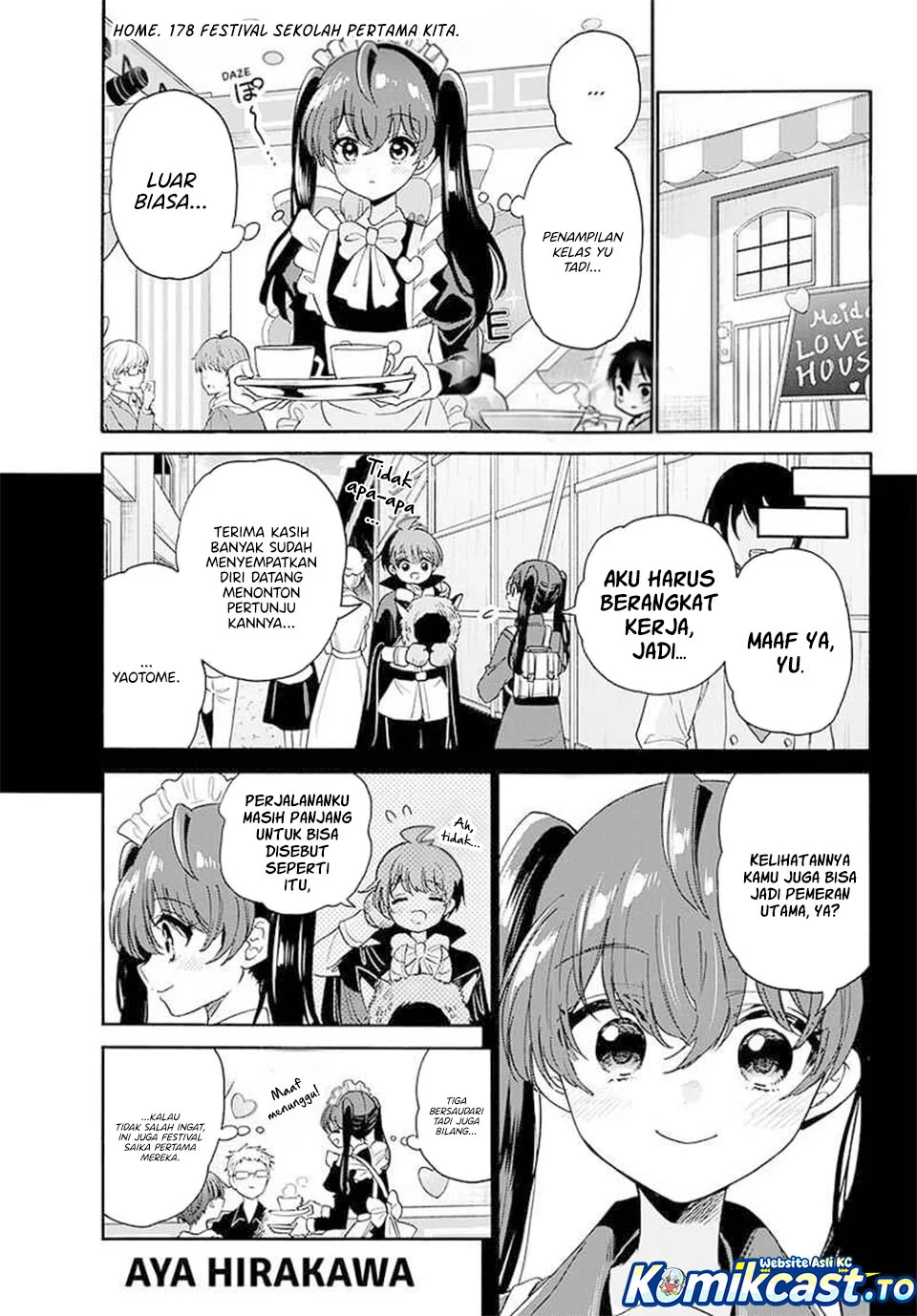Manga Mikadono Sanshimai wa Angai, Choroi Chapter 178 gambar nomor 2