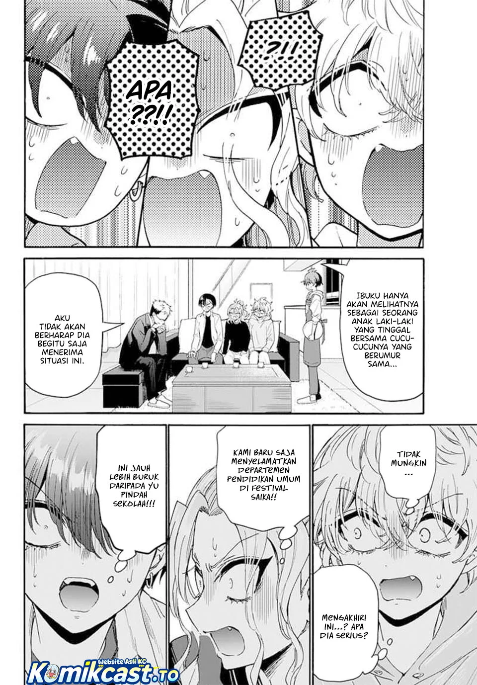 mikadono sanshimai wa angai choroi chapter 185 - Page 8