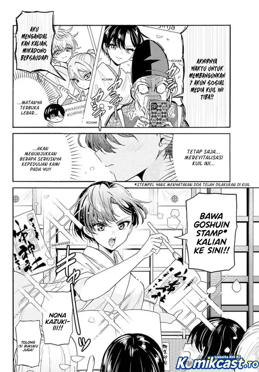 Mikadono Sanshimai wa Angai, Choroi Chapter 189 Gambar 14