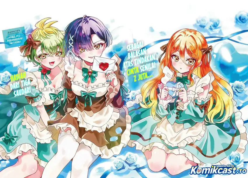 Manga Mikadono Sanshimai wa Angai, Choroi Chapter 195 gambar 2