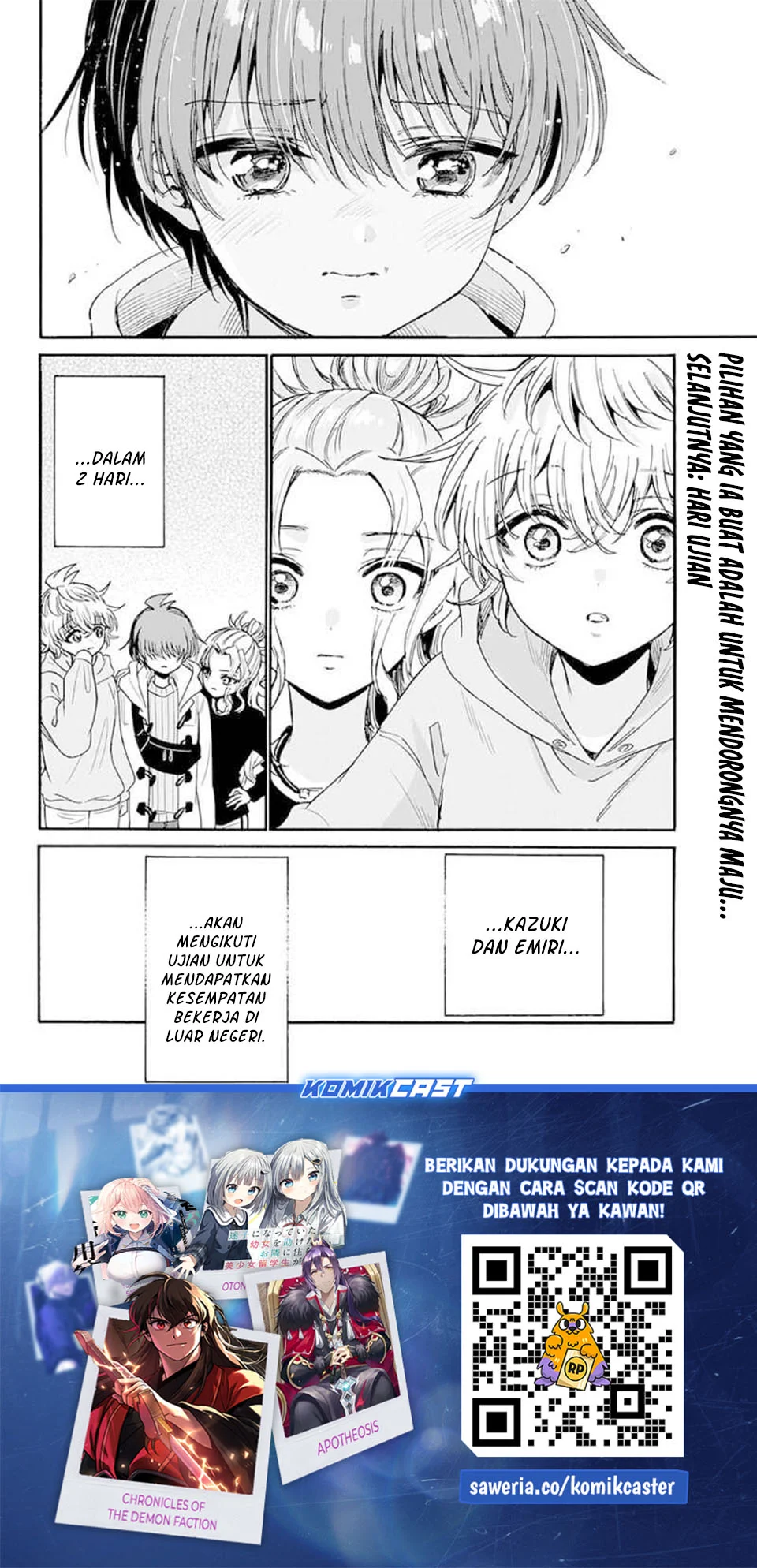 Mikadono Sanshimai wa Angai, Choroi Chapter 202 Gambar 19