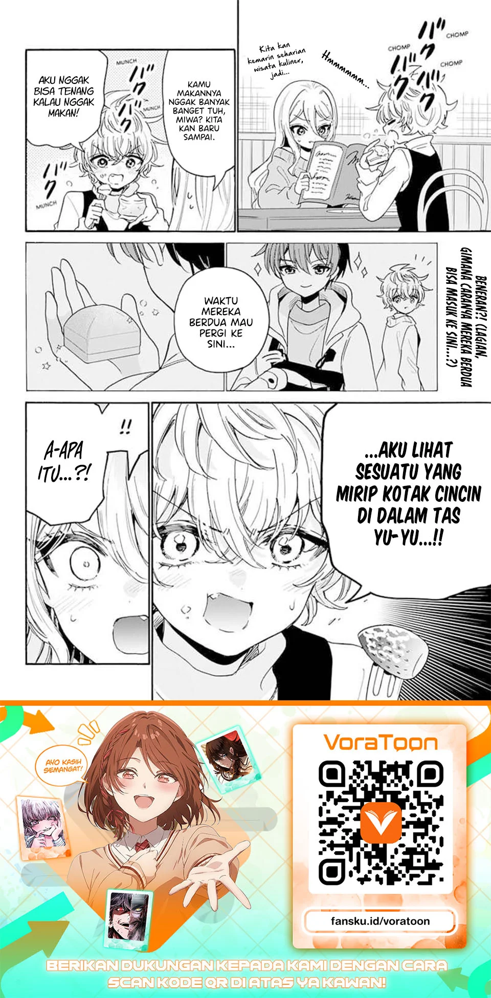 Mikadono Sanshimai wa Angai, Choroi Chapter 215 Gambar 19
