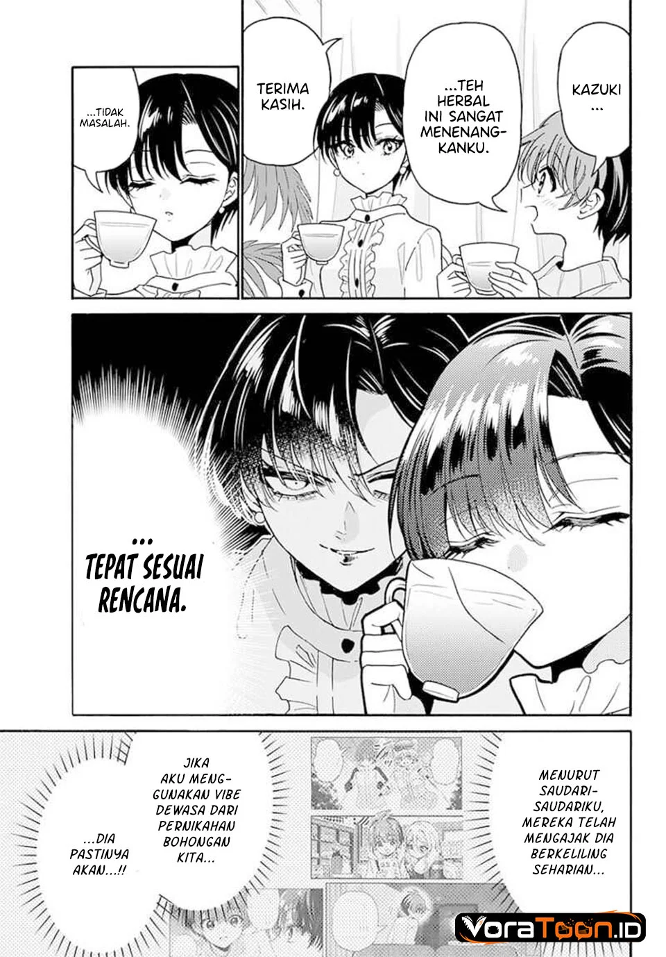 Mikadono Sanshimai wa Angai, Choroi Chapter 216 halaman 5