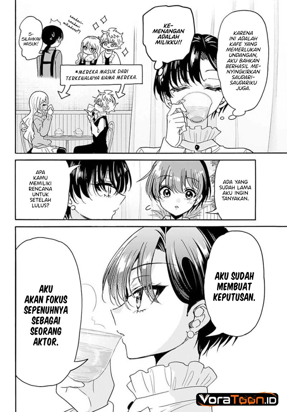 Mikadono Sanshimai wa Angai, Choroi Chapter 216 halaman 6
