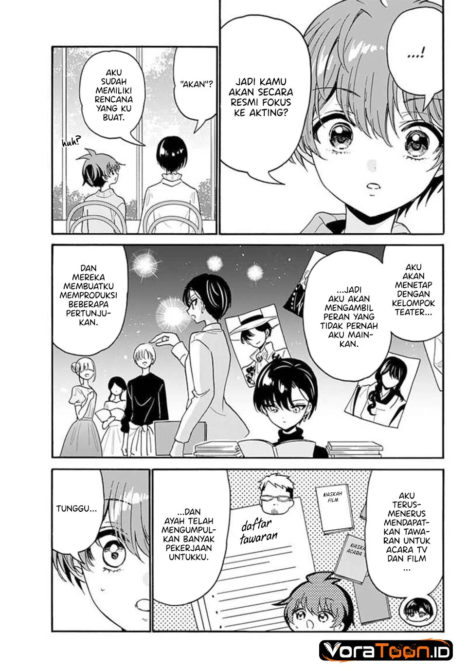 Mikadono Sanshimai wa Angai, Choroi Chapter 216 halaman 7