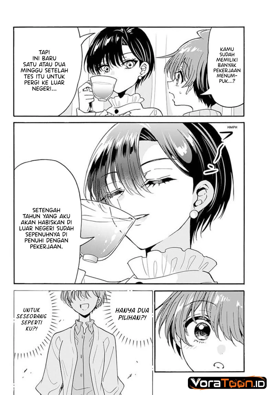 Mikadono Sanshimai wa Angai, Choroi Chapter 216 halaman 8
