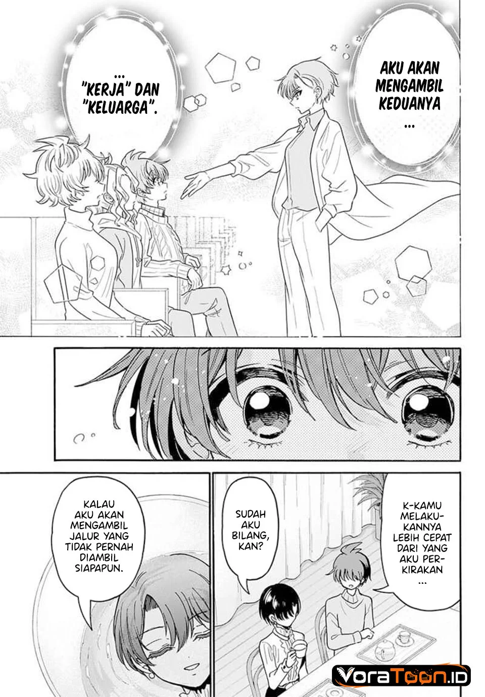 Mikadono Sanshimai wa Angai, Choroi Chapter 216 halaman 9