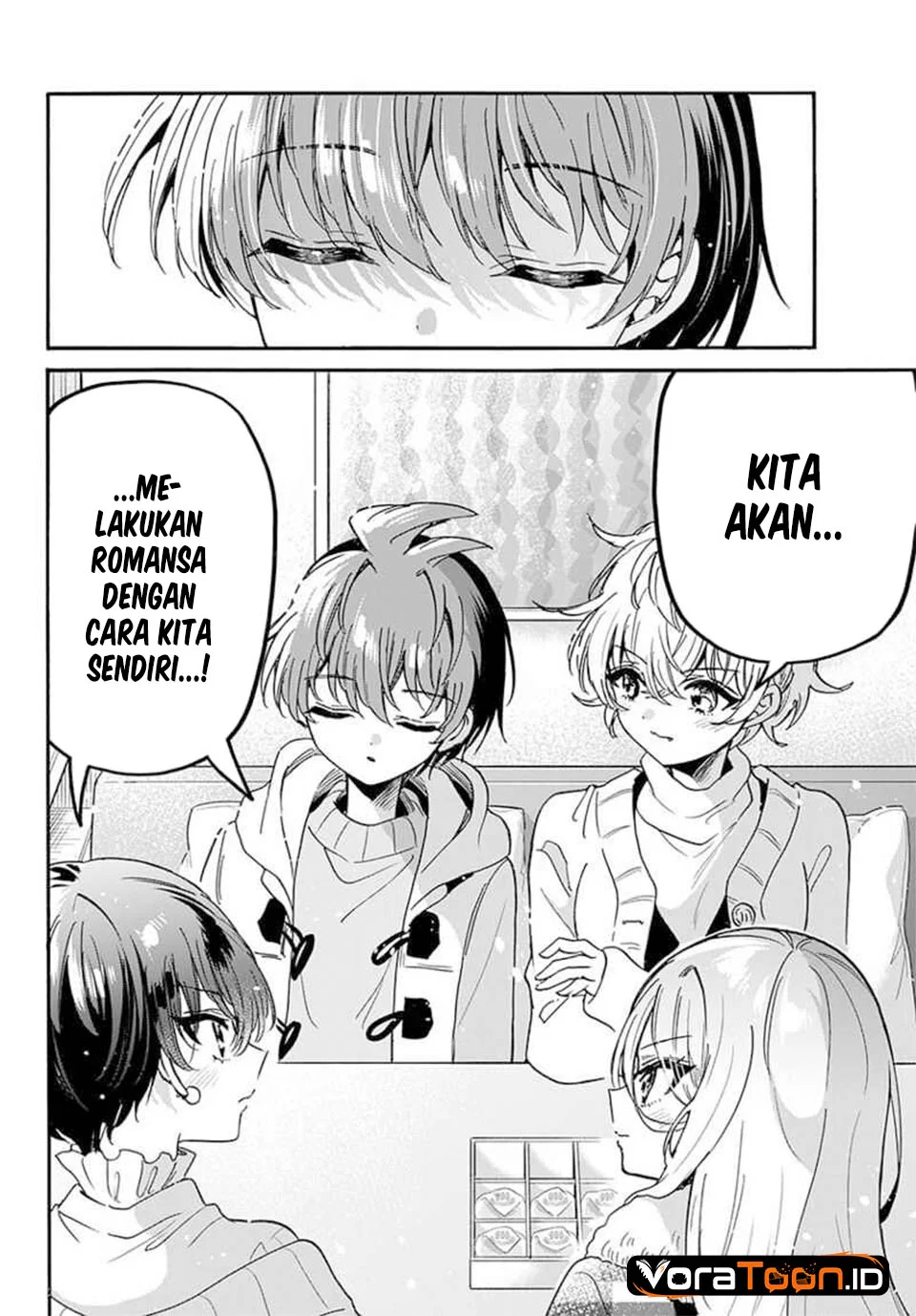 Mikadono Sanshimai wa Angai, Choroi Chapter 218 halaman 14