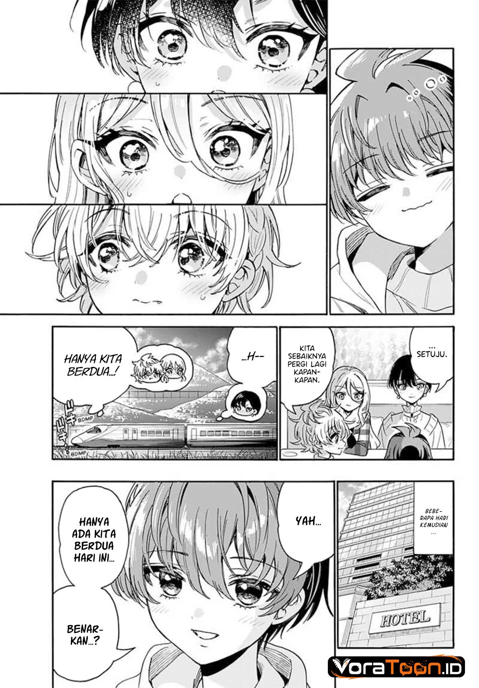 Mikadono Sanshimai wa Angai, Choroi Chapter 218 Gambar 18