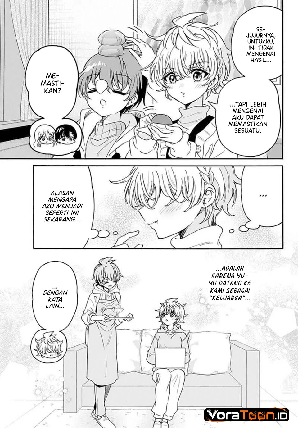 Mikadono Sanshimai wa Angai, Choroi Chapter 218 halaman 5