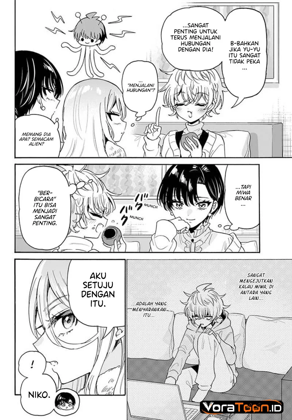 Mikadono Sanshimai wa Angai, Choroi Chapter 218 halaman 6