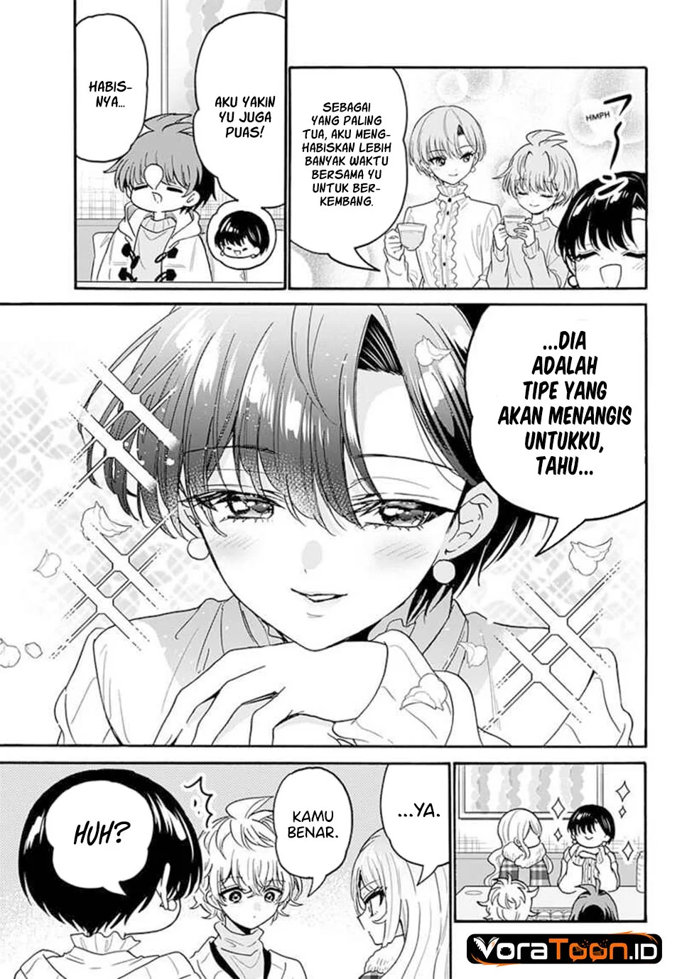 Mikadono Sanshimai wa Angai, Choroi Chapter 218 halaman 9
