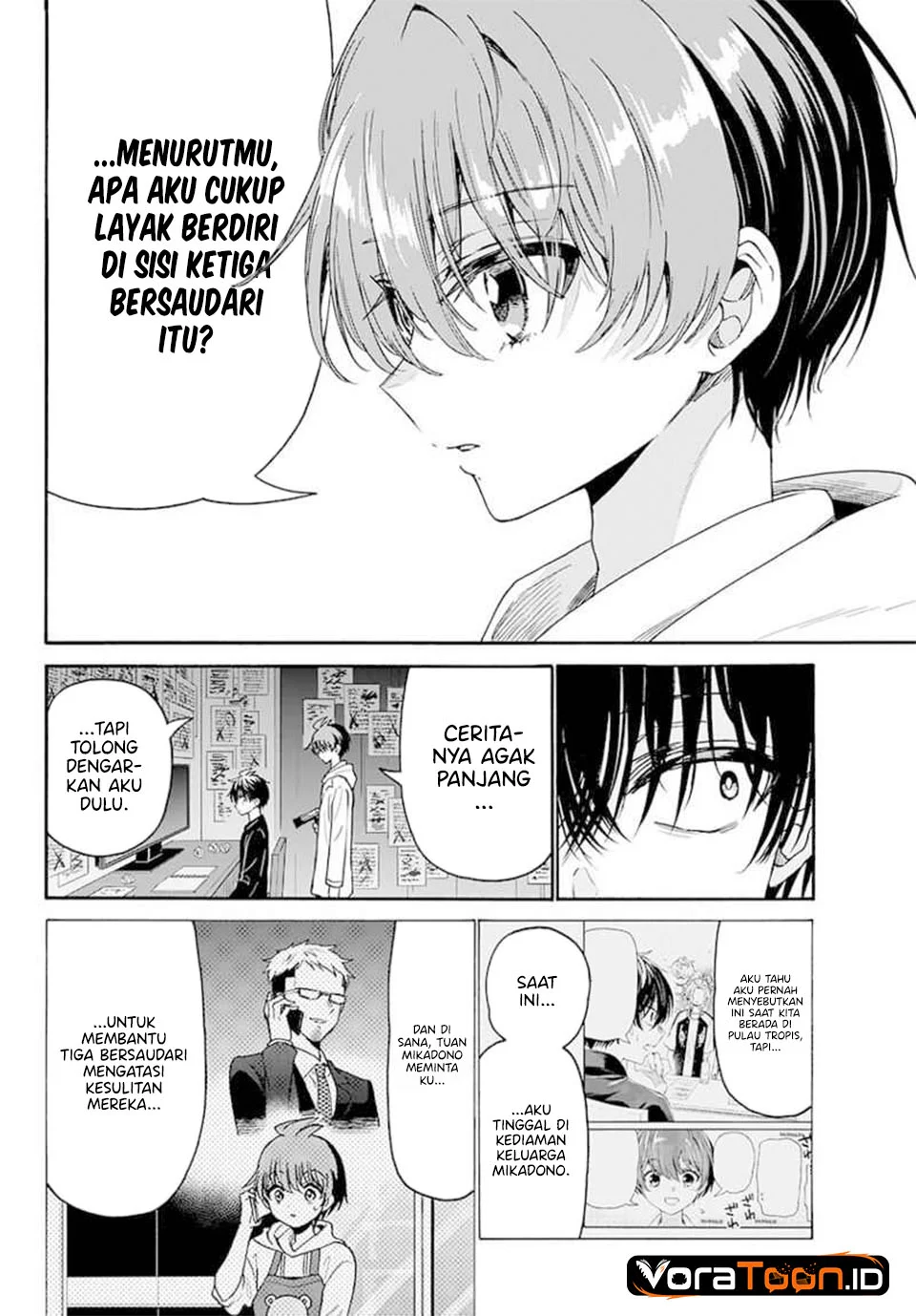Mikadono Sanshimai wa Angai, Choroi Chapter 219 halaman 8