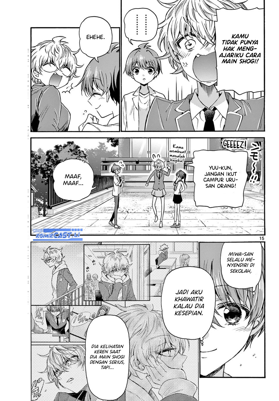 Mikadono Sanshimai wa Angai, Choroi Chapter 37 Gambar 15
