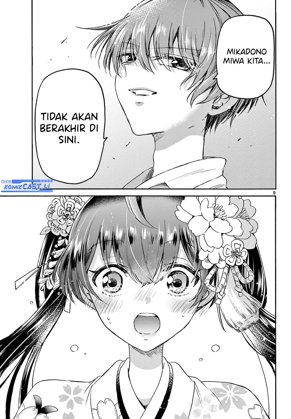 Mikadono Sanshimai wa Angai, Choroi Chapter 40 Gambar 9