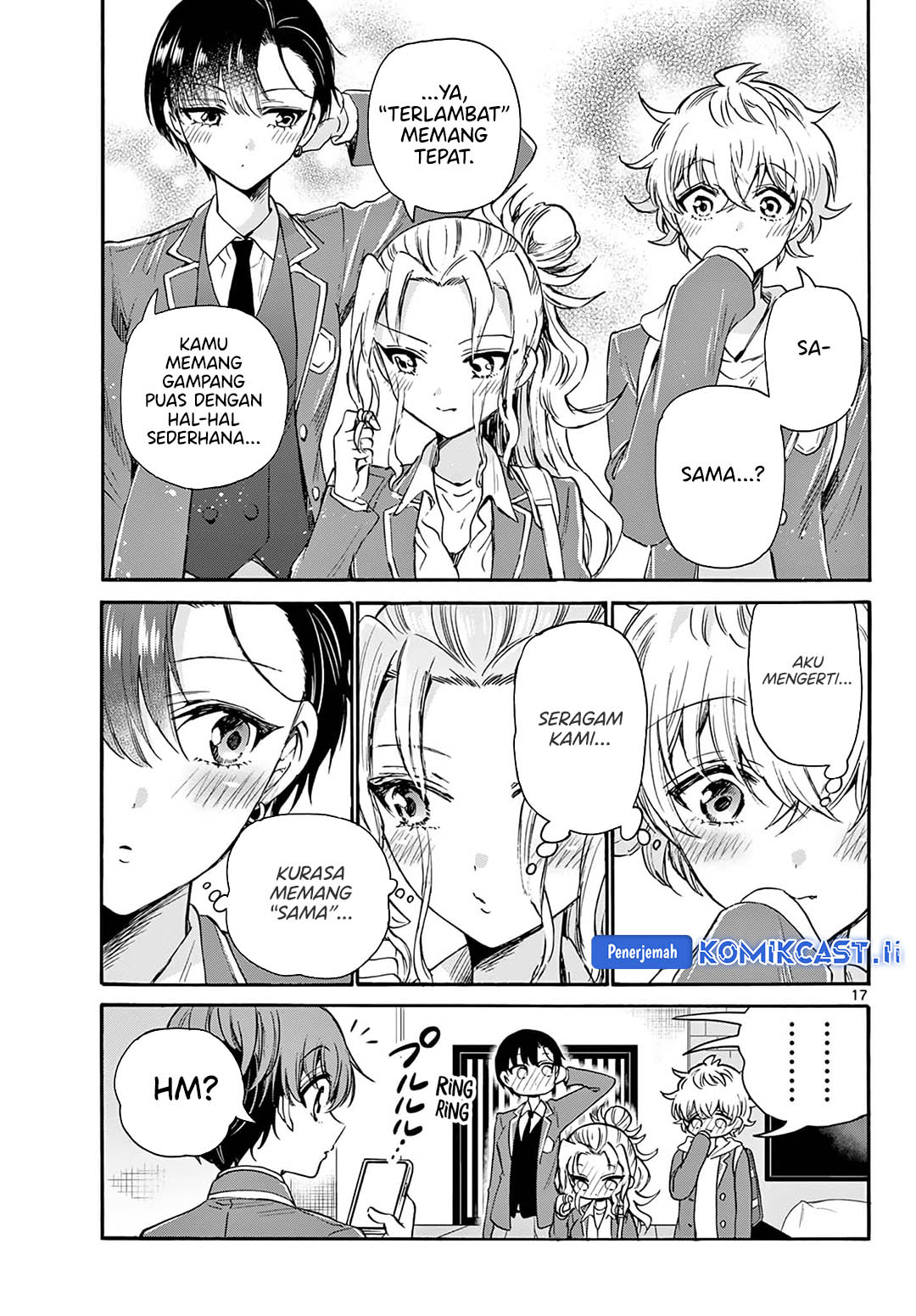 Mikadono Sanshimai wa Angai, Choroi Chapter 53 Gambar 17