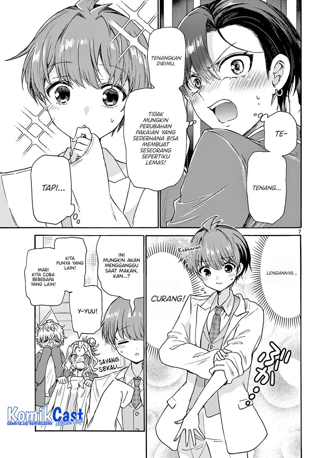Mikadono Sanshimai wa Angai, Choroi Chapter 54 Gambar 7
