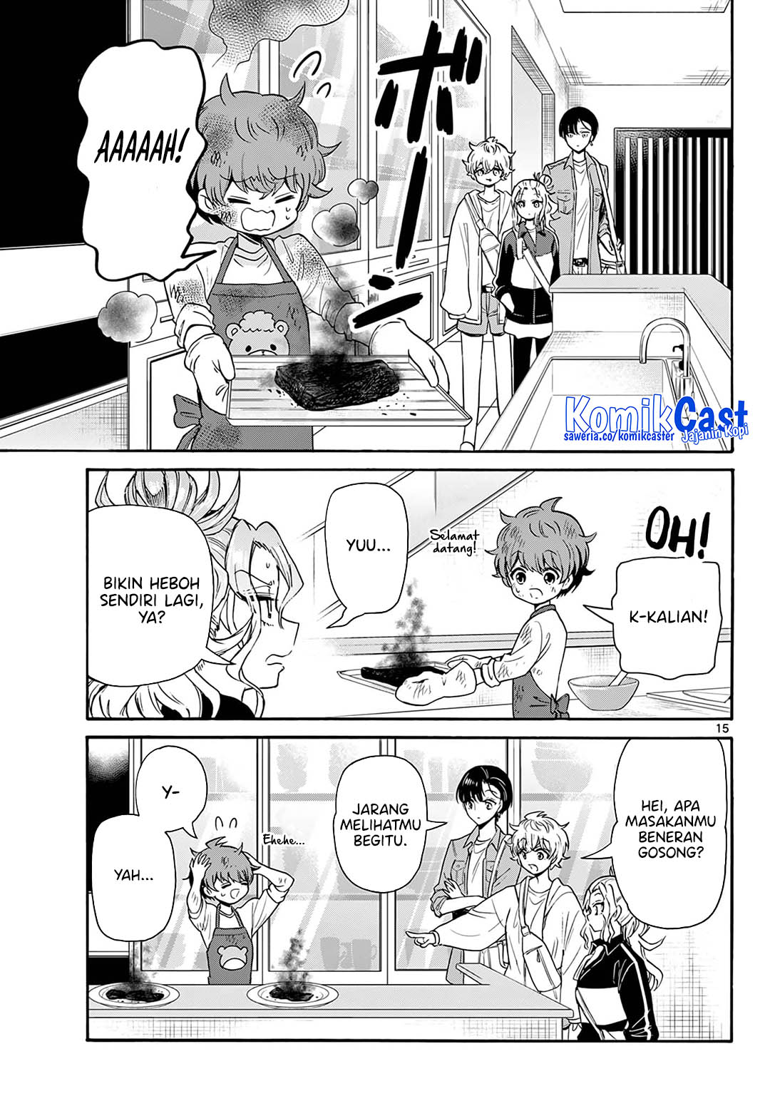Mikadono Sanshimai wa Angai, Choroi Chapter 60 Gambar 15