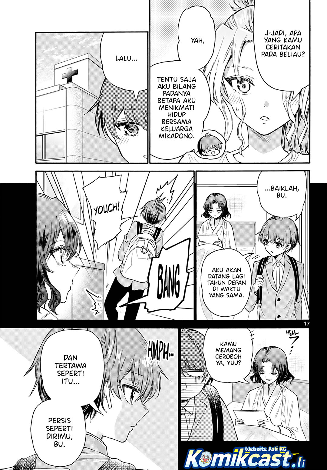 Mikadono Sanshimai wa Angai, Choroi Chapter 66 Gambar 17