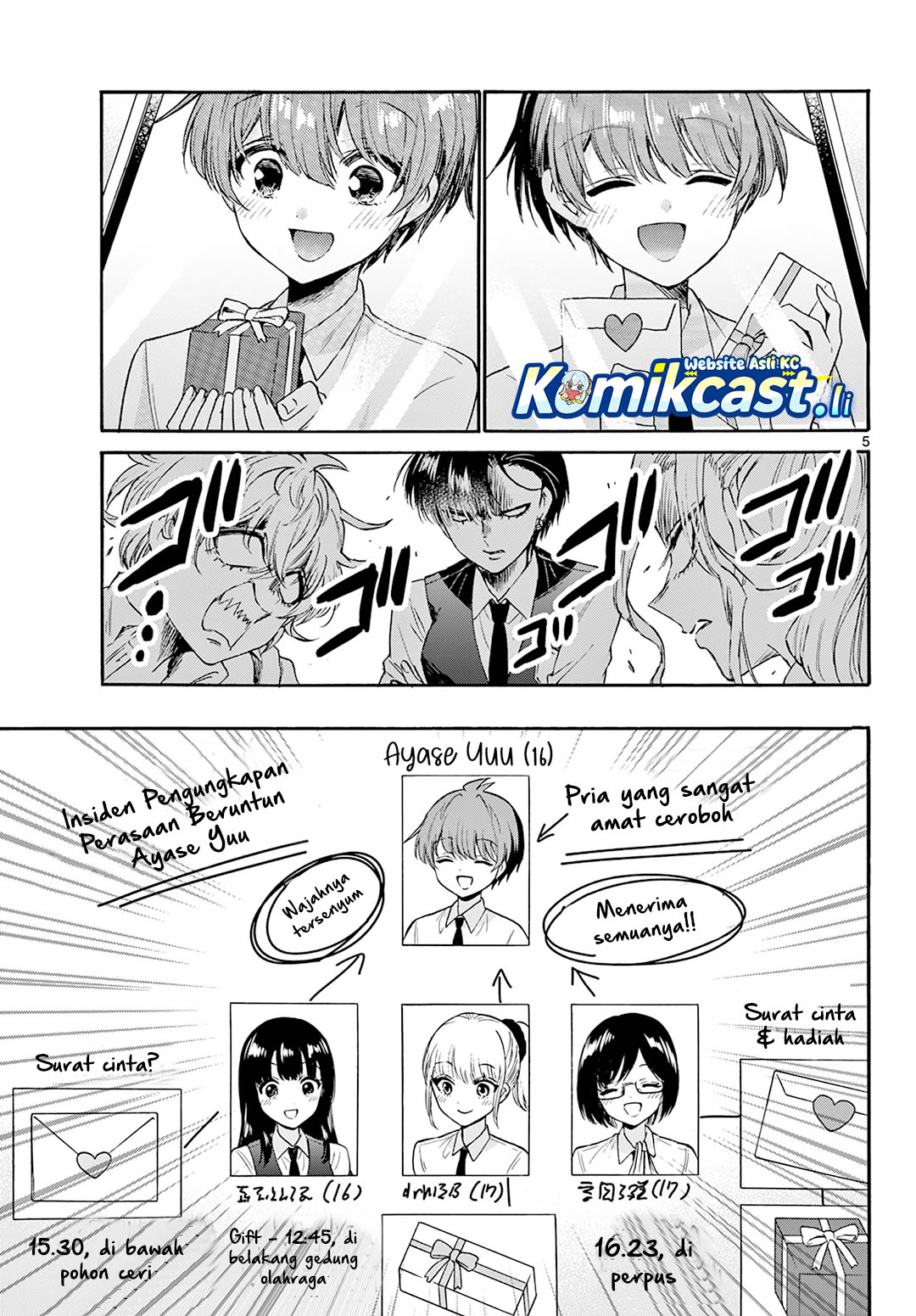 Mikadono Sanshimai wa Angai, Choroi Chapter 68 Gambar 5