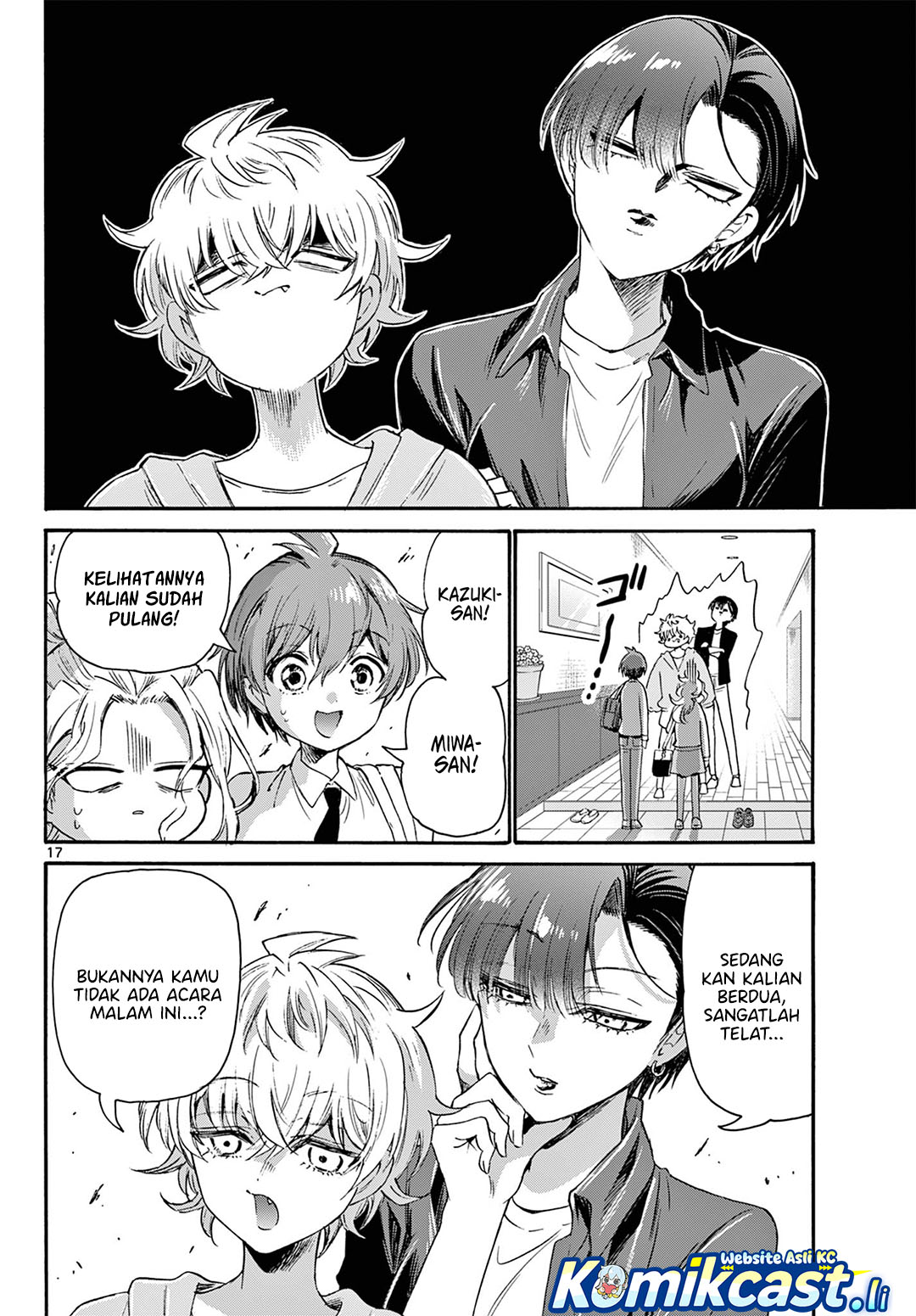 Mikadono Sanshimai wa Angai, Choroi Chapter 69 Gambar 17