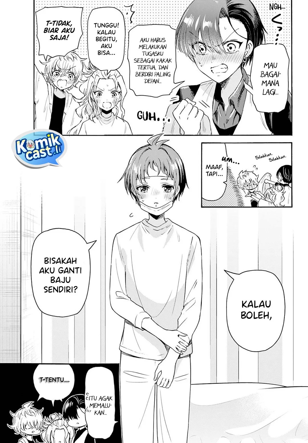 Mikadono Sanshimai wa Angai, Choroi Chapter 74 Gambar 9