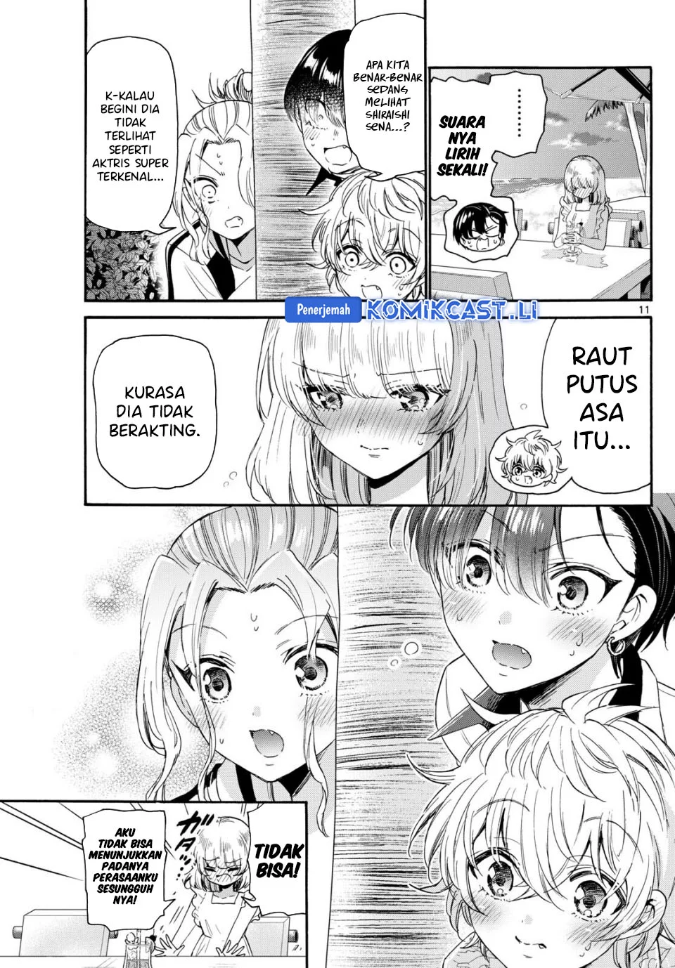 Komik Mikadono Sanshimai wa Angai, Choroi - Chapter Chapter 86 - Halaman 11